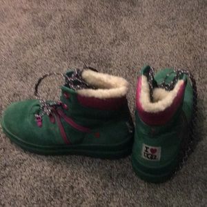 Green uggs
